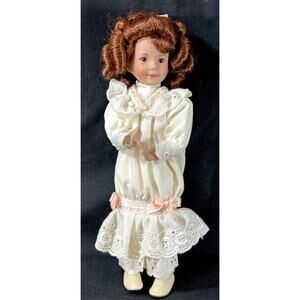 Ashton Drake “Good Little Girl With A Curl” Doll Dianna Effner Mother Goose 8”